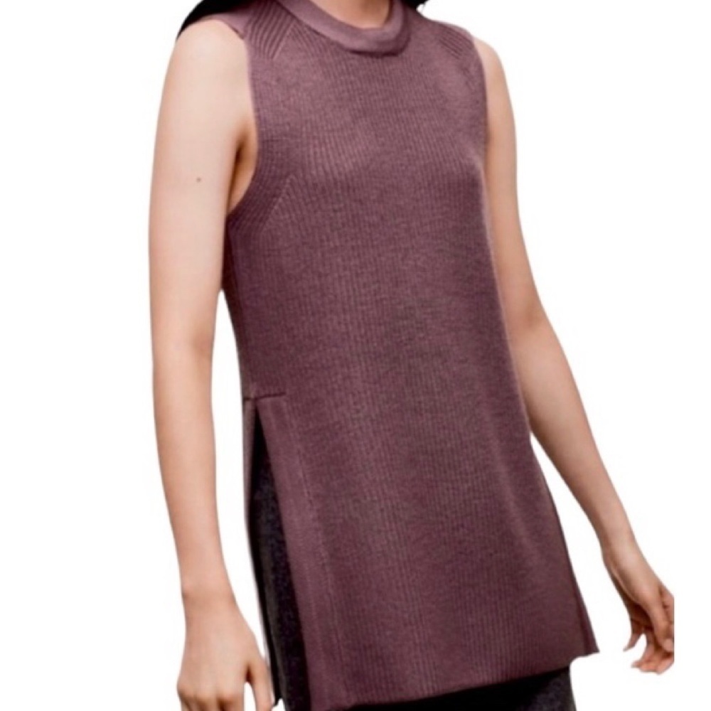 Aritzia Wilfred Palmier Sweater with Merino Wool